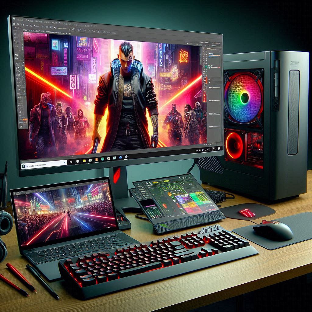 Lenovo IdeaCentre Gaming 5 with Intel Core i5-10400 and Radeon RX 570, best for streaming and content creation."